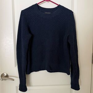 Banana Republic Dark Blue Crew Neck Sweater